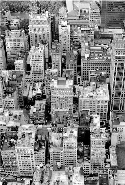 Komar Wandbild Roof Top Paper Poster B: 50 cm, H: 70 cm - Bild 1