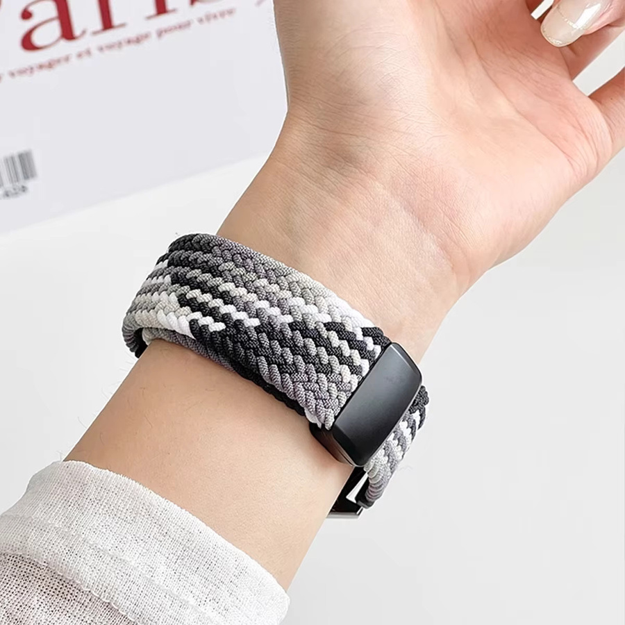 FancyWrist Uhrenarmband Textil/NATO, Multicolor, für Mi Band 9 8 Active Redmi Band 3 2 - Bild 4