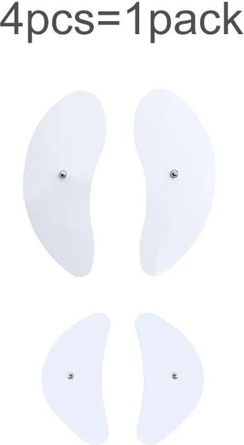 Binchi Health Electronics Elektropads Gel, 4/16 Stück, White - Bild 1