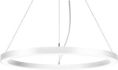 Brumberg LED-Pendelleuchte Ring in Strukturweiß, dimmbar, Warmweiß - Bild 1