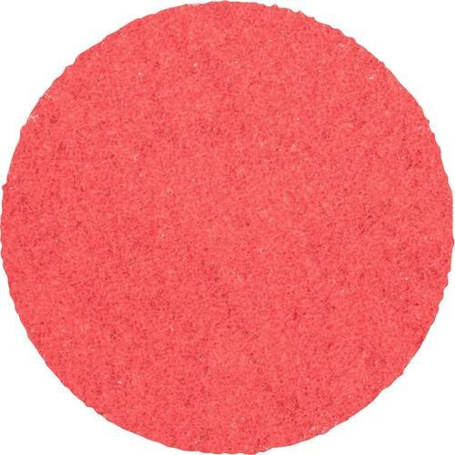 PFERD COMBIDISC Schleifblatt CDR CO-COOL mit Keramikkorn für Stahl und Edelstahl, Körnung 80, Durchmesser: 50 mm, 100 Stück, Rot - Bild 1