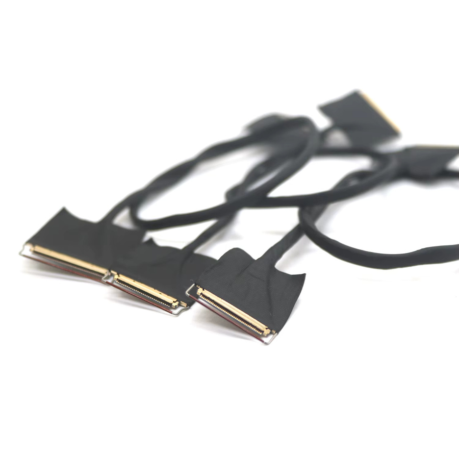 DYKBmetered Koaxiales EDP-Bildschirmkabel 40-Pin auf 30-Pin für 4K und 2K LCD-Displays mit USB-C auf DisplayPort Treiberplatine in Schwarz - Bild 2