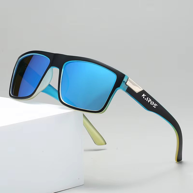 Karos Sportsonnenbrille, Vollrand, Square, Kunststoff, Schwarz, Unisex - Bild 3