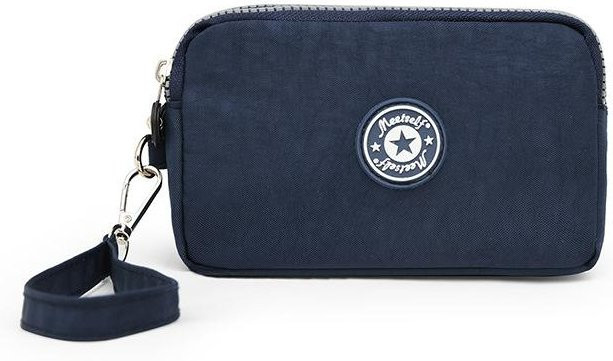 YJSTY Make-up-Tasche, Geldbörse, Blau, Damen - Bild 1
