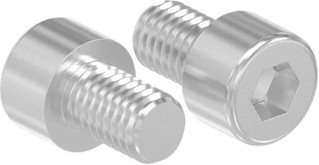 FeNau Innensechskantschraube DIN 912 aus Edelstahl V2A, Farbe: Silber, M8 x 12 mm - Bild 1