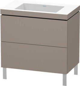 Duravit Waschtischunterschrank L-Cube c-bonded mit 2 Auszügen B/T: 80 x 48 cm - Bild 1
