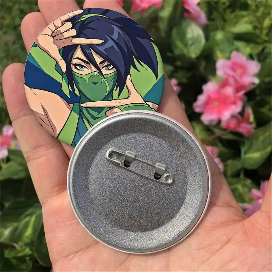 Brosche Akali LOL Game KDA Anime, Unisex - Bild 2