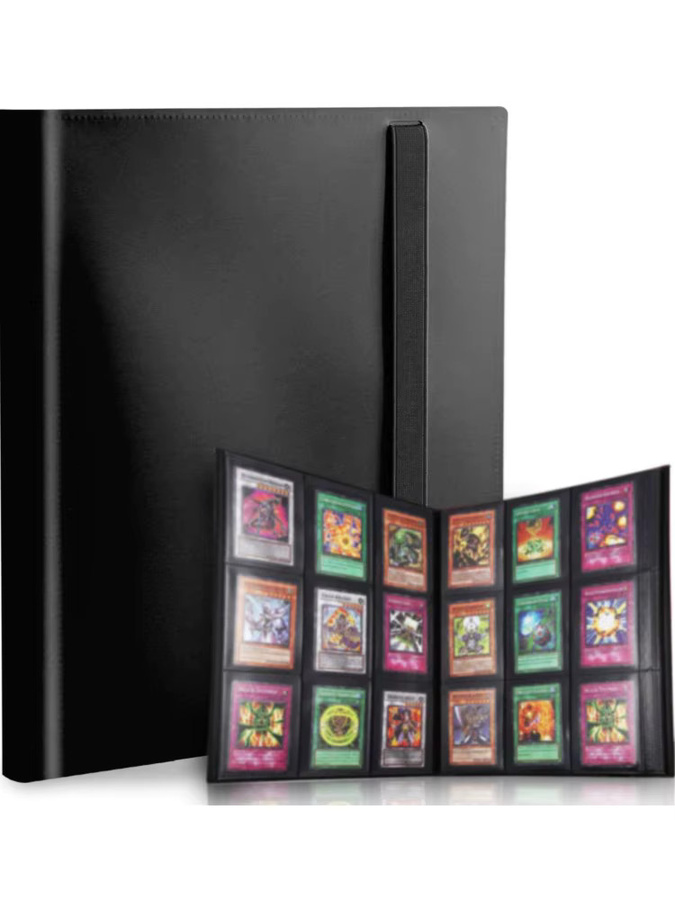 Bandai Kartenalbum, 160/360 Karten, Schwarz, Sport - Bild 6