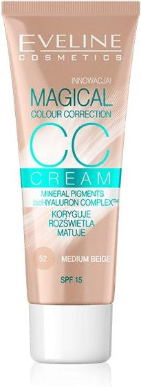 Eveline Magical CC Cream Foundation, 52 Medium Beige, 30 ml - Bild 1