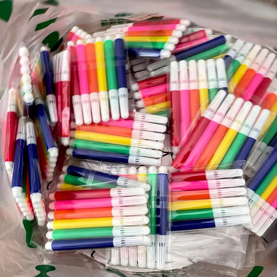 XJM Graffiti Mini-Aquarellstifte in 6 Farben für Kunst, Basteln und Schule - Bild 4