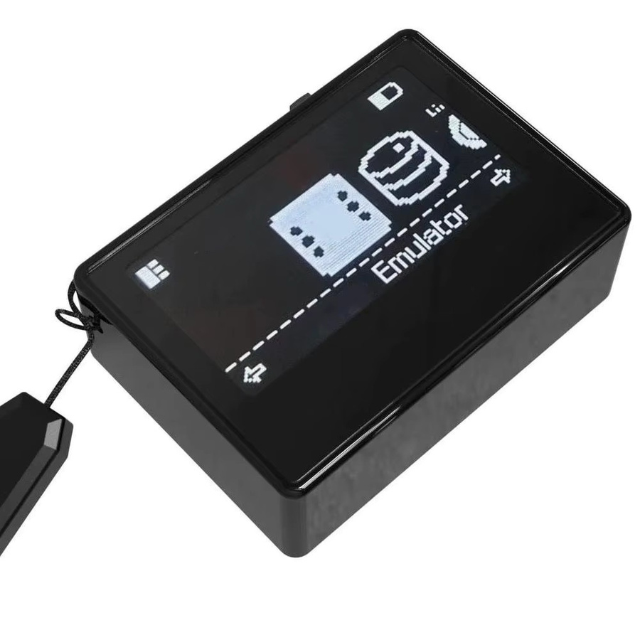 INFC Pixl Amiibo Emulator für Nintendo Switch mit OLED HD Display, Einhand-Scrollrad und NFC-Funktion in Schwarz - Bild 3