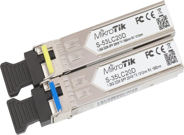 Mikrotik SFP Modul S35LC20D S-35LC20D in Silber - Bild 1