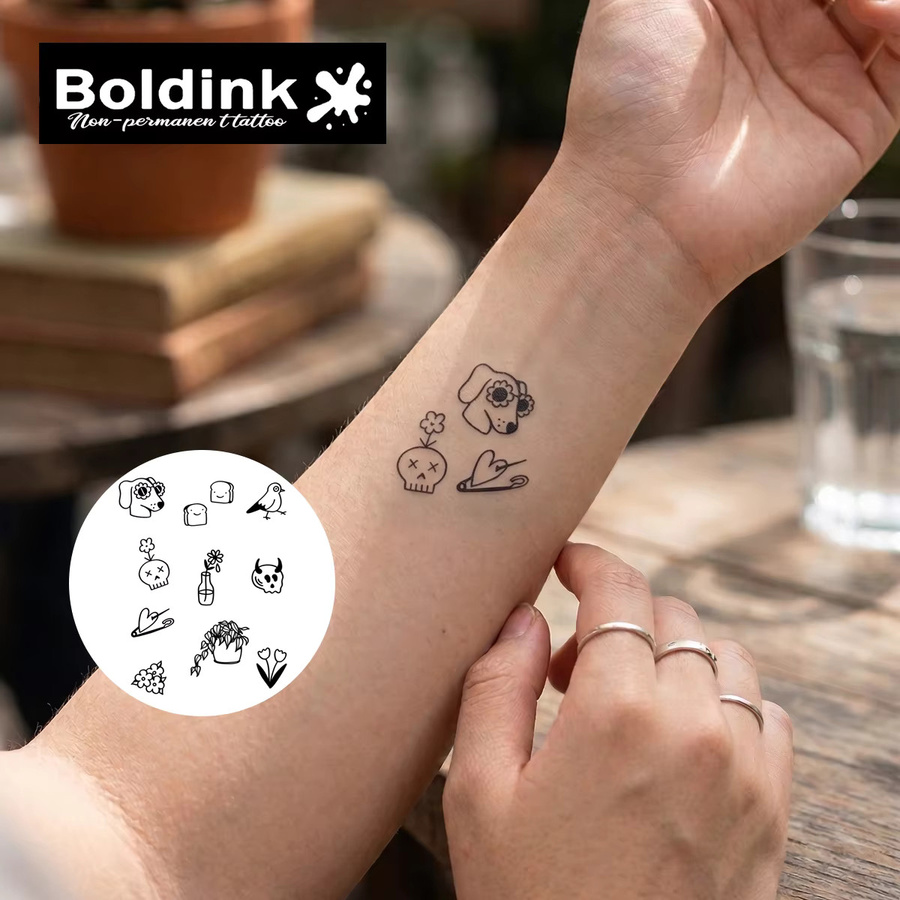 BOLDINK Tattoo-Aufkleber, Unisex - Bild 2