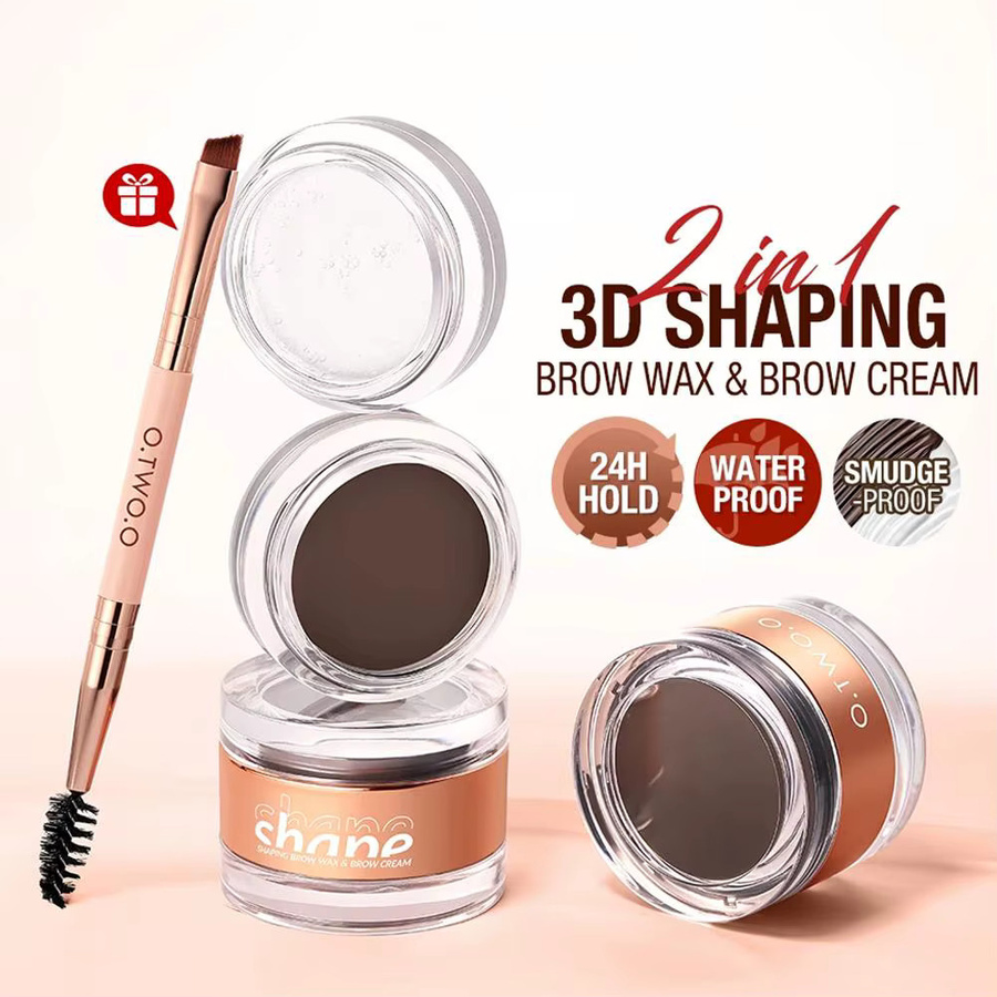 O.TWO.O Augenbrauen-Pomade, 2-in-1, wasserfest - Bild 5