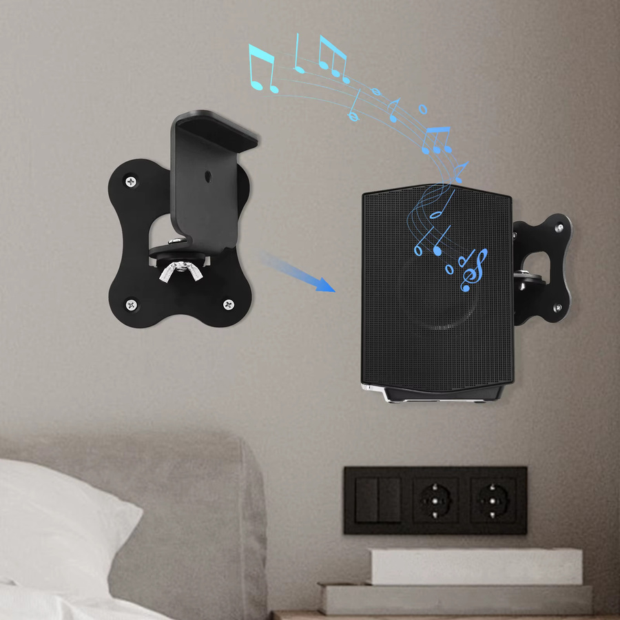 Samsung Wandhalterung aus Metall für HW-Q990F Rear Surround-Lautsprecher, Schwarz - Bild 6