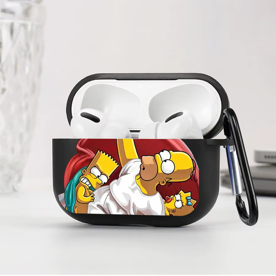 Schutzhülle The S-simpsons für Apple AirPods Pro 1, 2, 3 und 4 in Multicolour - Bild 3