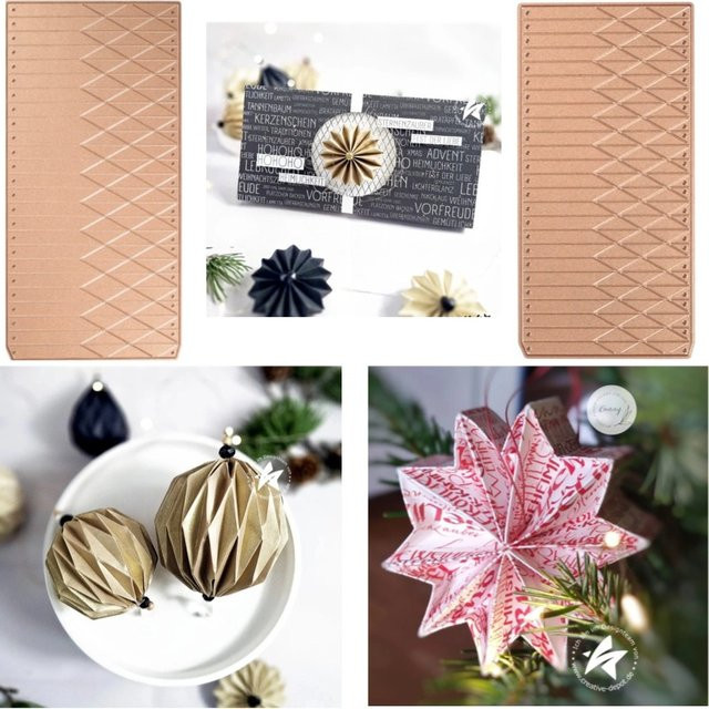 Metall-Stanzform Tropfen mit breitem Rand für DIY-Bastelprojekte und Papierarbeiten - Bild 1