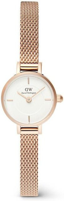 Daniel Wellington Damenuhr, Edelstahl, Roségold, Quarz, 19 mm, beige - Bild 1