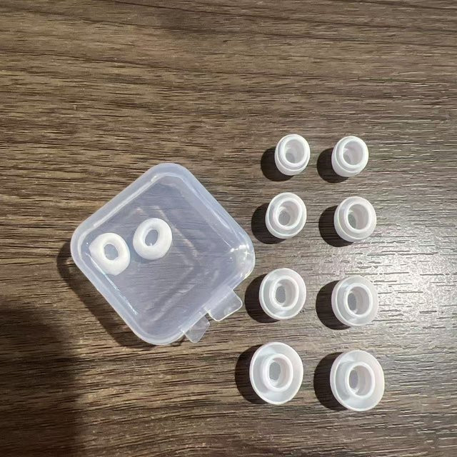 Apple Ersatz-Ohrstöpsel aus Silikon für AirPods Pro 3, In-Ear, Weiß, 1 Paar - Bild 1