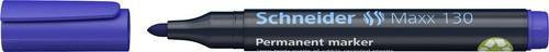 Schneider Maxx 130 Permanentmarker Blau mit Bullet-Spitze nachfüllbar - Bild 1