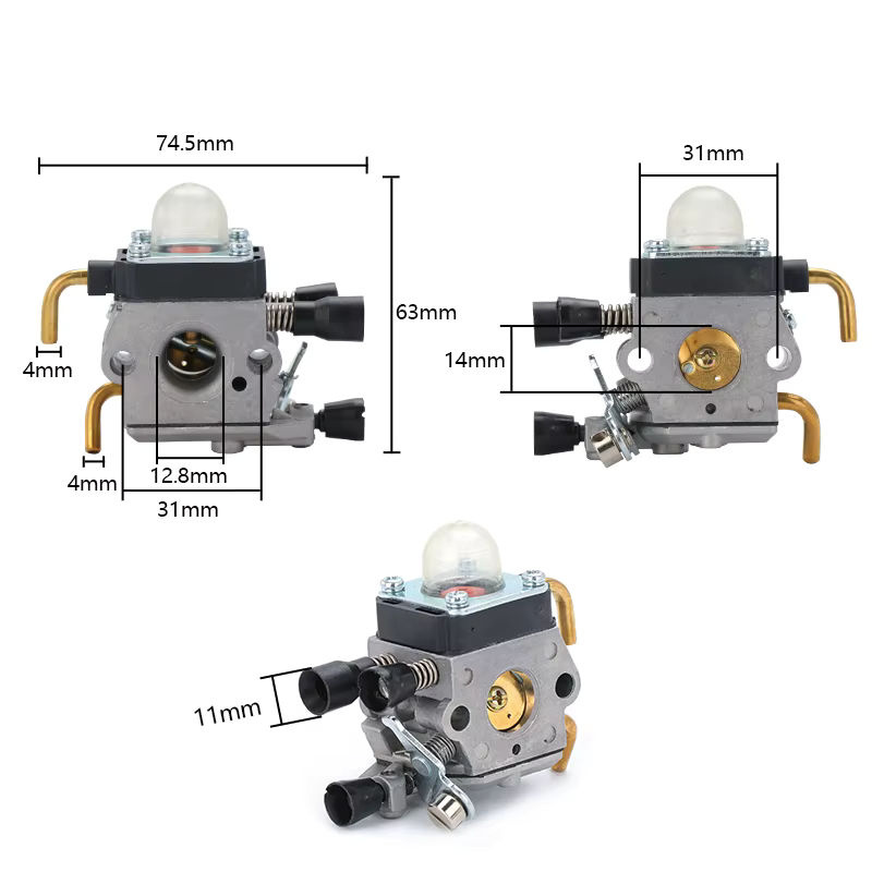 CMCP Vergaser-Set mit Luftfilter und Leitungsdichtung für Stihl Fadentrimmer FS55 FS55R FS55RC KM55 HL45KM55R FS38 - Bild 3