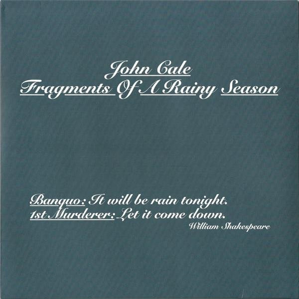 Fragments Of A Rainy Season, John Cale, Vinyl/LP, farbig, grau - Bild 1