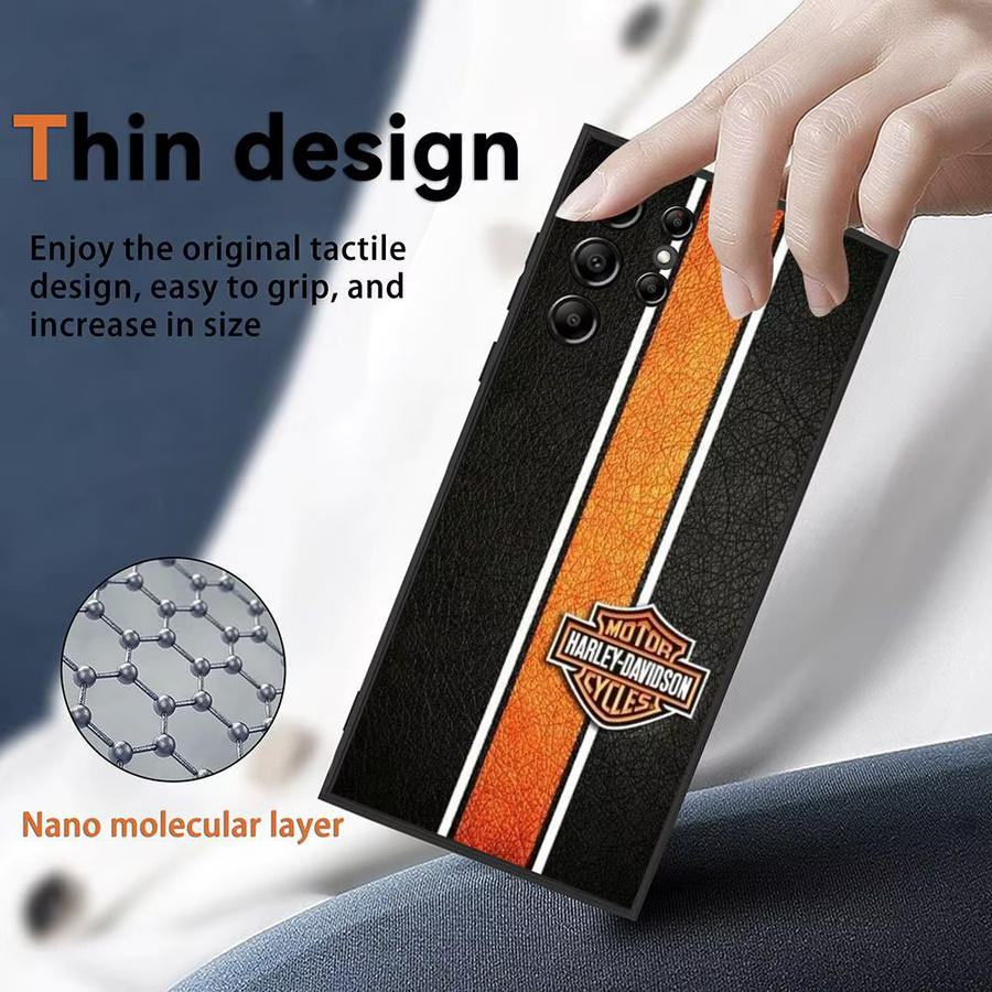 Harley-Davidson Handyhülle für Samsung Galaxy S20 S21 S22 S23 S24 FE Plus Ultra aus weichem TPU - Bild 6