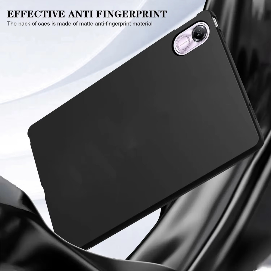 Flexible Silikon-Schutzhülle aus TPU für Huawei Matepad SE 11 2024 und Honor Pad 10, Schwarz - Bild 2