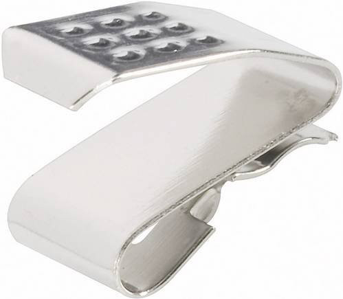 Keystone Electronics 209 Einzelkontakt für Mignon AA, A, CR2, CR123 in Silber, B x H: 7,92 mm x 12,09 mm - Bild 1