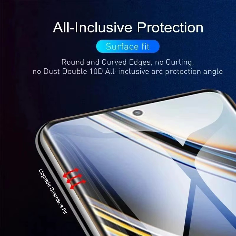 Hydrogel Displayschutzfolie für OPPO Realme 14 13 12 11 10 Pro Plus Hinweis 60 50 GT 6T P3 P2 Pro, transparent - Bild 4