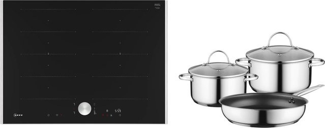 Neff TPLE672F0 Autark-Induktionskochfeld Set in Schwarz mit Smart Home Integration und App-Steuerung - Bild 1