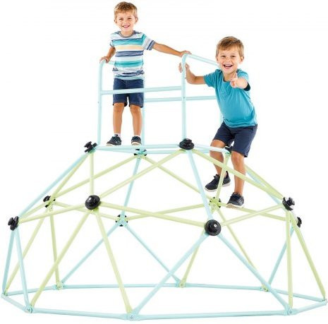 VEVOR Kletterkuppel geometrisches Klettergerüst für Kinder in Blau und Grün, Breite: 183 cm - Bild 1