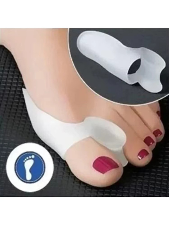 CNKESS Silikon-Gel Daumen-Bunion-Separator, 1 Paar, Fußpflege - Bild 2