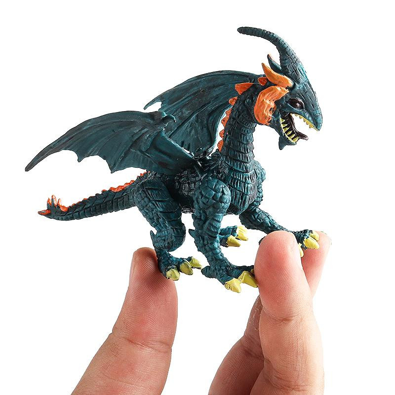 Oenux JURASSISCHE WELT Fliegender Magischer Drache Dinosaurier Actionfiguren 4-teiliges Set - Bild 3