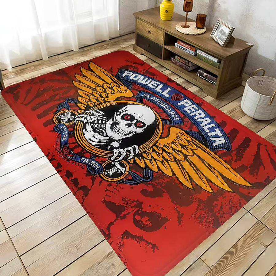 Potdemiel Küchenmatte Skateboard-Design, rutschfest, rechteckig, mehrfarbig - Bild 2
