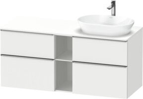Duravit Waschtischunterschrank D-Neo in Weiß, Breite: 140 cm, Tiefe: 55 cm, Höhe: 55 cm - Bild 1