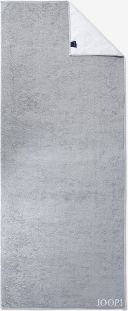 Joop! Living Saunatuch Classic Doubleface aus Baumwolle, Silber-Grau - Bild 1