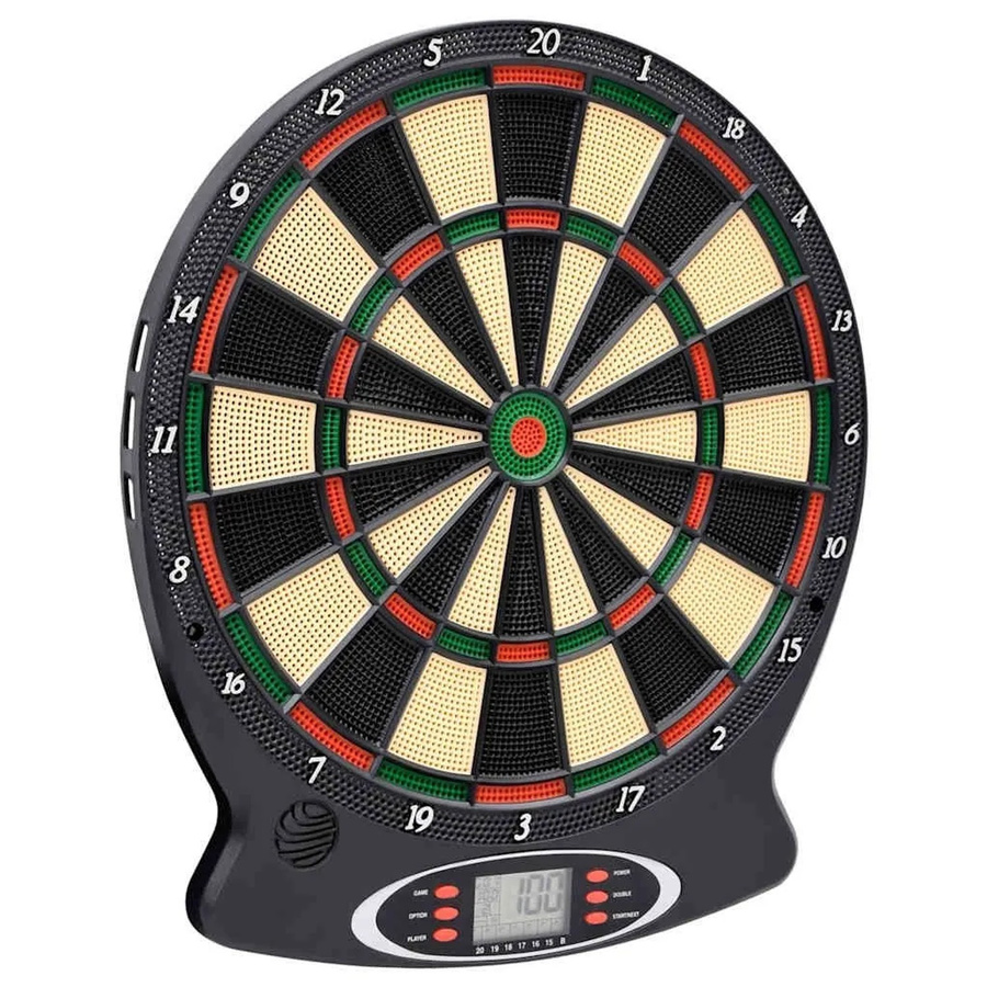 vidaXL Elektrische Dartscheibe Schwarz Polypropylen und Stahl - Bild 2