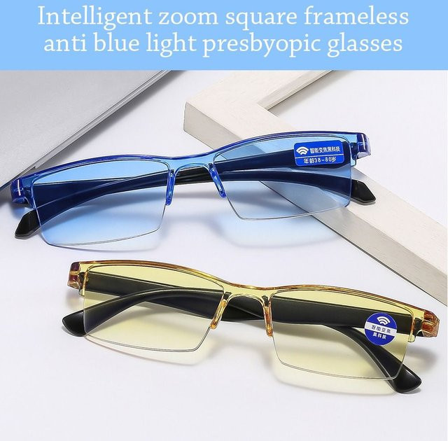 Gootrades Lesebrille Halbrand, Anti Blue Ray, Autofokus - Bild 1
