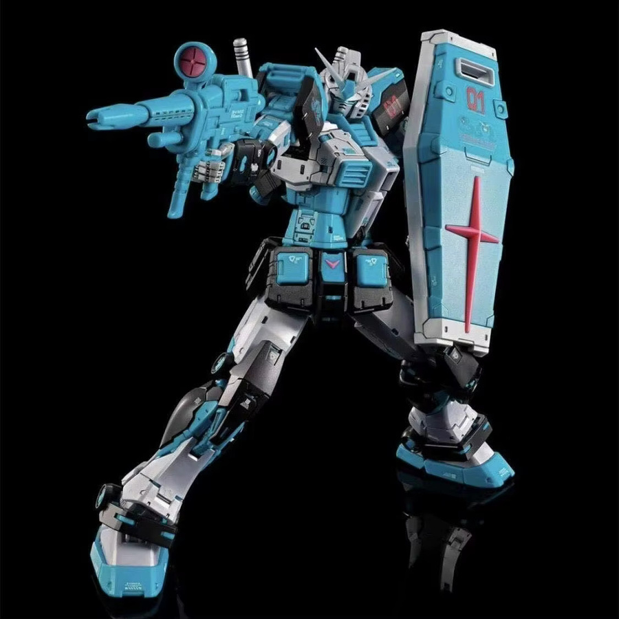 Bandai Hatsune Miku RG RX-78-2 2.0 Plastikmodellbausatz, bunt - Bild 3