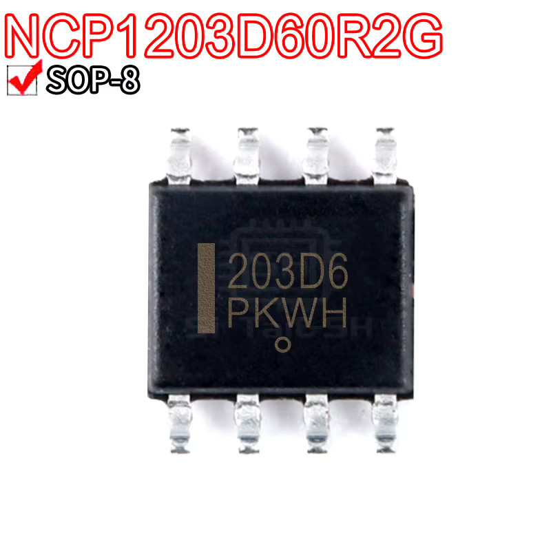 5er Set Si Tai&SH Kondensatoren NCP1200D60R2G NCP1203D60R2G NCP1207A NCP1252A NCP1271A NCP1606B NCP1607B NCP1608B in Schwarz - Bild 2