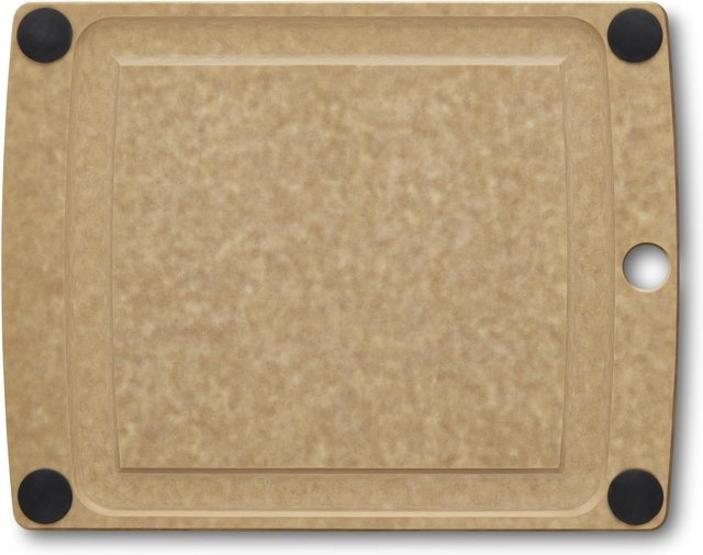 Victorinox Epicurean All-in-One Schneidebrett aus Kautschukholz in Braun und Beige, spülmaschinenfest - Bild 1