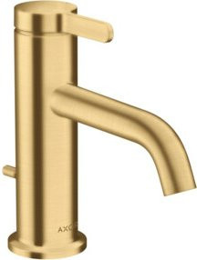 Hansgrohe Axor One Waschtisch-Einhebelmischer in Gold mit Pop-up-Abfluss - Bild 1
