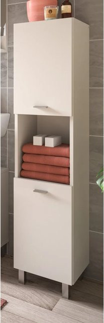 Inn.Furn Midischrank Lowell Weiß, hängend oder stehend, Breite: 30 cm - Bild 1