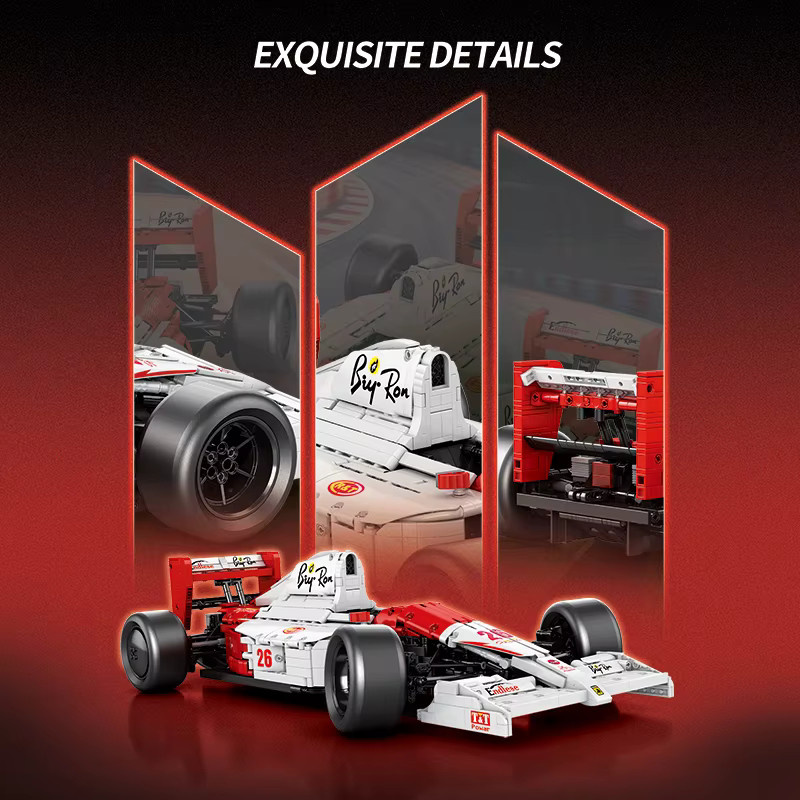 REOBRIX MP4 Formel Racing Auto, Bausteine, 2800 Teile, ab 14 Jahren - Bild 4
