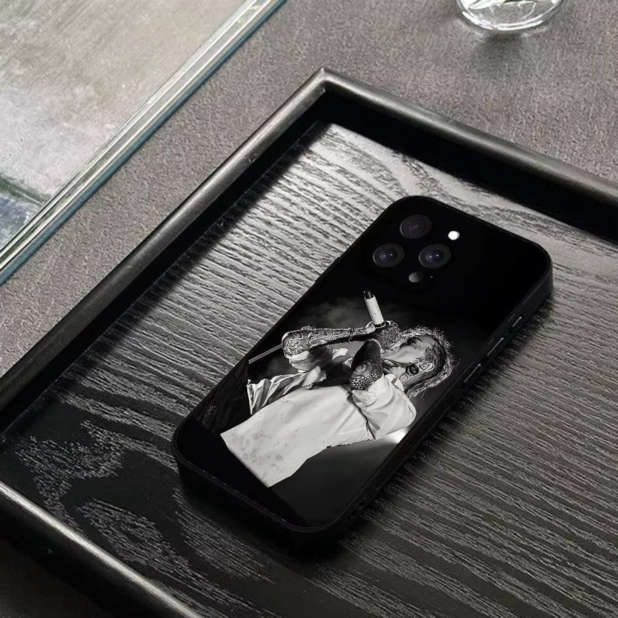 Mesuca Unzerbrechliche Silikon Handyhülle für iPhone 16 15 14 13 12 11 Pro Max Mini X Xs XR in Schwarz - Bild 6