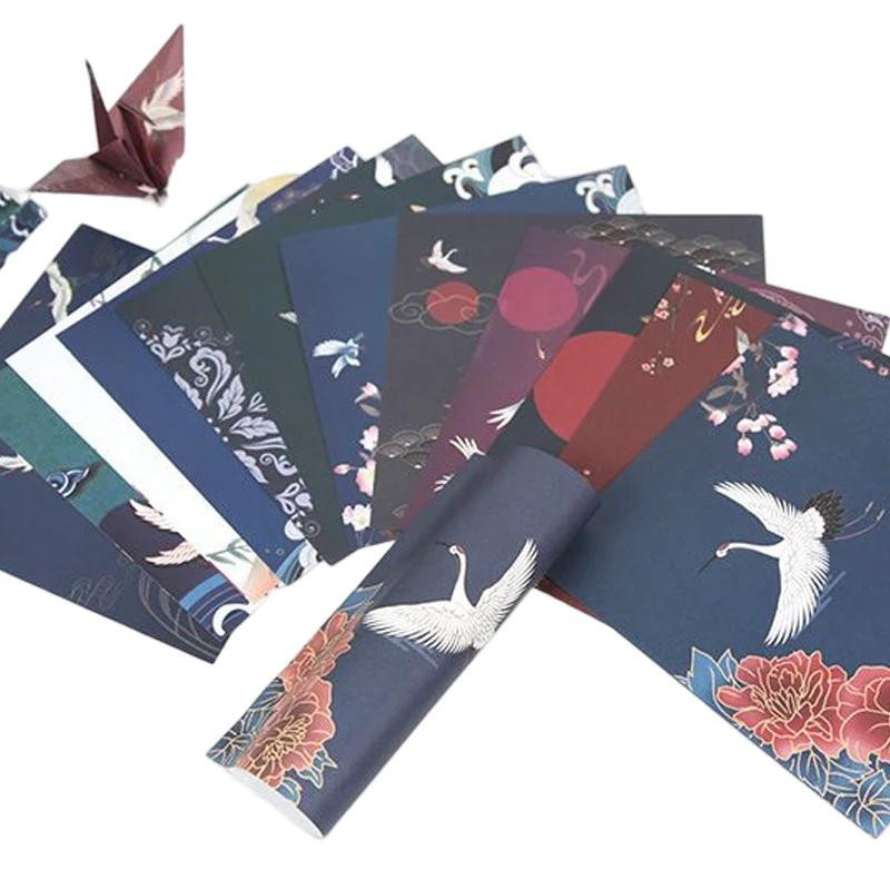 70 Teile Origami Papier Set im chinesischen Stil für Kinder zum Basteln und Scrapbooking, Mehrfarbig - Bild 3