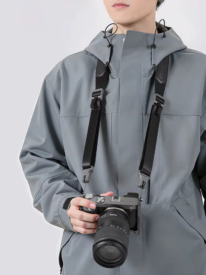 Ulanzi CSS1 U-Snap Tragbarer Schulterkameragurt für DSLR und Digitale SLR-Kameras von Canon, Nikon und Sony in Grün - Bild 5