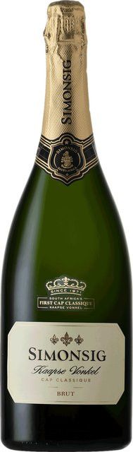Simonsig Cap Classique, Chardonnay, 2021, Südafrika, Brut, 1,5 l - Bild 1