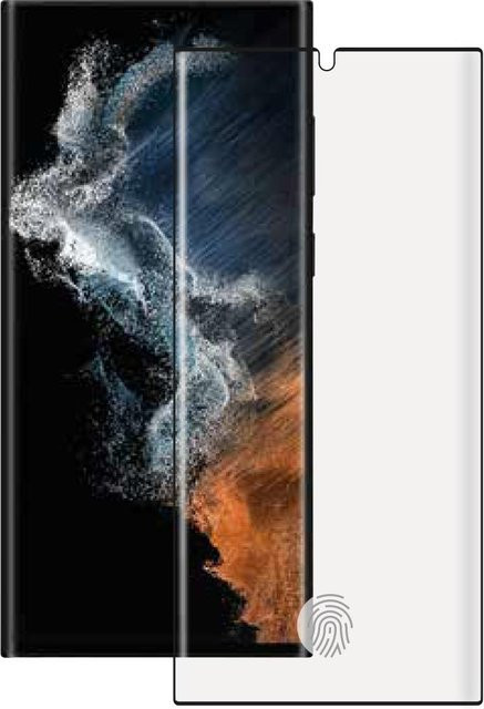 3D Full Screen Displayschutzglas für Samsung Galaxy S23 Ultra in Transparent - Bild 1
